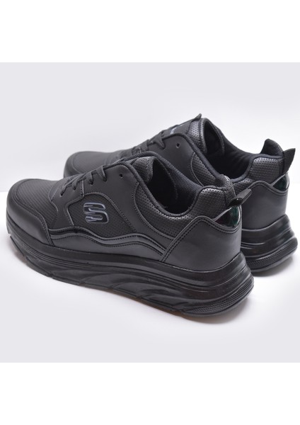 8888 Full Ortopedik Siyah Beyaz Yüksek Taban Kadın Spor Ayakkabı Suya Dayanıklı modelleri