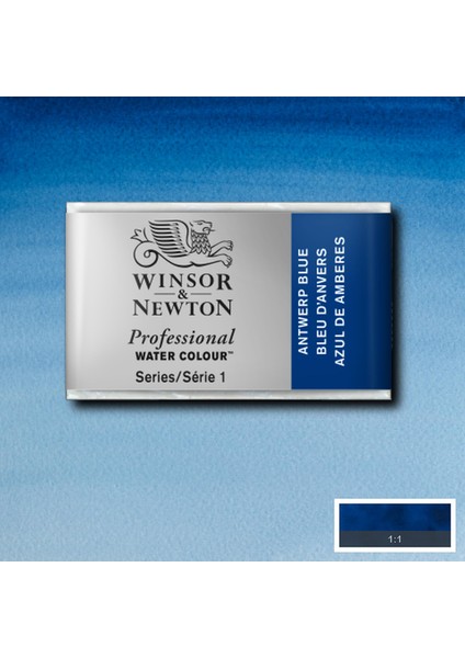 Professional Sulu Boya Tam Tablet Antwerp Blue 010 S.1