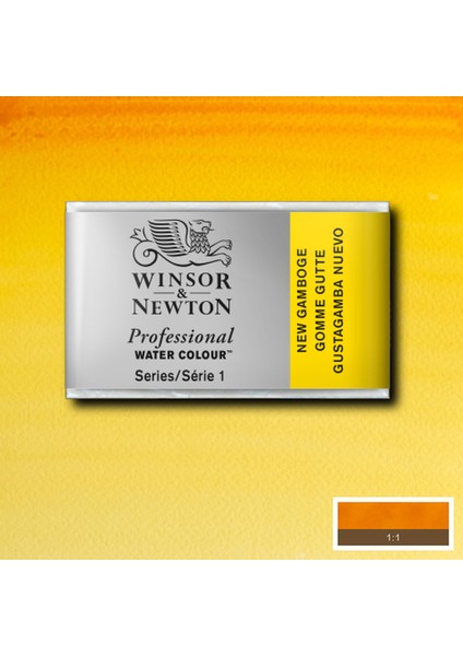 Professional Sulu Boya Tam Tablet New Gamboge 267 S.1