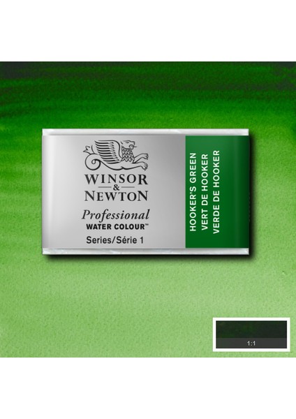 Professional Sulu Boya Tam Tablet Hooker’s Green 311 S.1