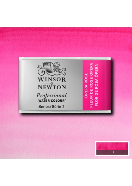 Professional Sulu Boya Tam Tablet Opera Rose 448 S.2