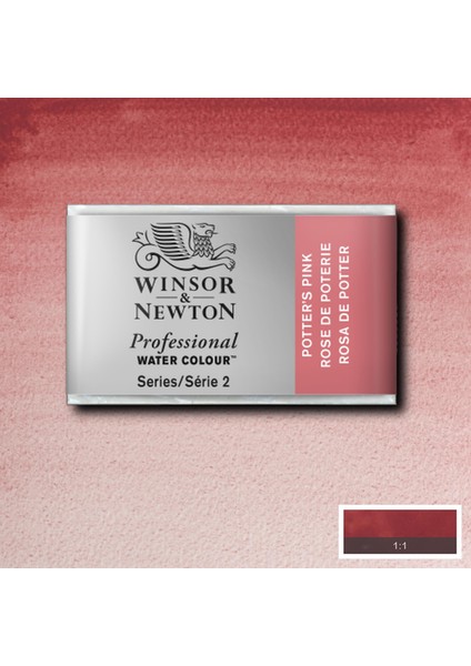 Professional Sulu Boya Tam Tablet Potter’s Pink 537 S.2