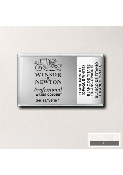 Professional Sulu Boya Tam Tablet Titanium White 644 S.1