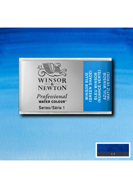 Professional Sulu Boya Tam Tablet Winsor Blue (Green Shade) 707 S.1