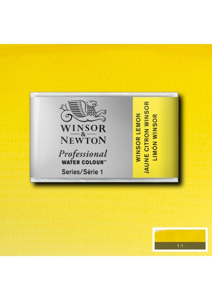 Professional Sulu Boya Tam Tablet Winsor Lemon 722 S.1