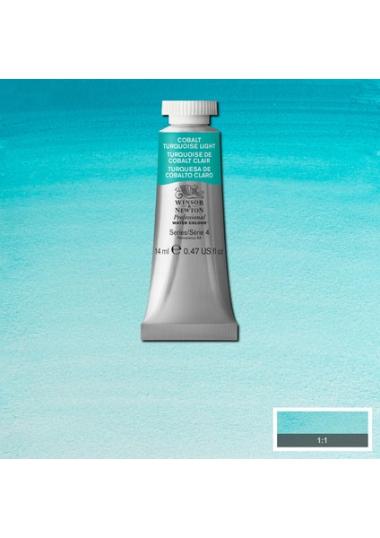 Professional Sulu Boya 14ML Cobalt Turquoise Light 191 S.4