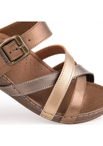 Gizeh Anatomik Taban Kadın Terlik Bronz 36-40 fırsatları