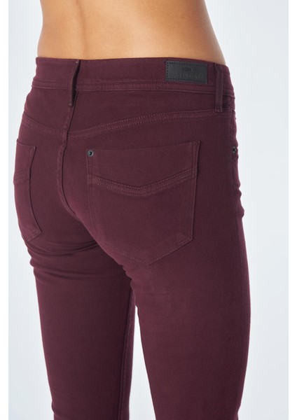 Naomi Bordo Normal Bel Skinny Fit Jean Pantolon C 4521-121