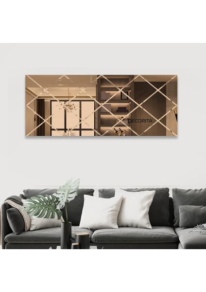 Ayna - Baklava Desenli Ayna - 130CM x 50CM