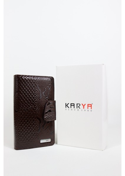 Karya Deri Hakiki Deri Unisex Büyük Kartlık 008