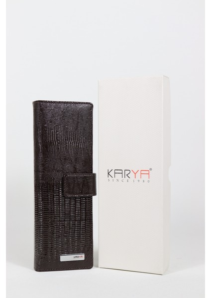 Karya Deri Hakiki Deri Unisex Uzun Kartlık 006