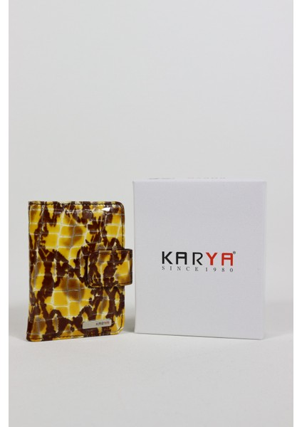 Karya Deri Hakiki Deri Unisex Kartlık 0014