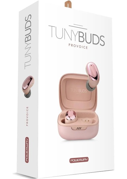 Tunybuds Bluetooth Kulaklık Pembe Android Ios Hd Ses Kalitesi