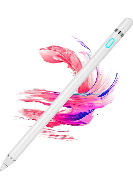 Novstrap Samsung Galaxy Tab A7 Lite T220 ile Uyumlu Active Stylus Dokunmatik Kalem Pencil