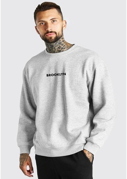 Gribooklyn Baskılı Sweat