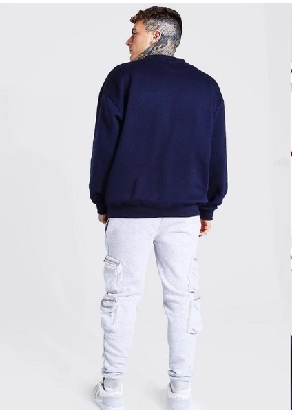 Lacivert Brooklyn Baskılı Sweat fiyatları