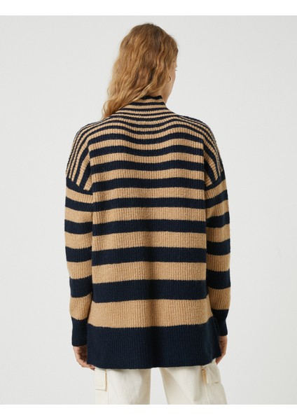 Oversize Balıkçı Yaka Kazak Uzun Kollu fırsatları