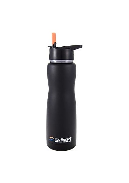 Aqua Vessel Insulated Filtre Bottle Termos 0.75 Litre-Siyah