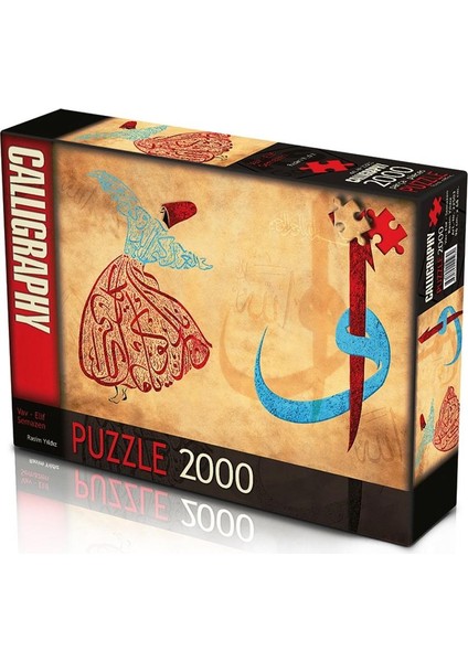 Vav Elif Semazen Puzzle & Yapboz - 2000 Parça