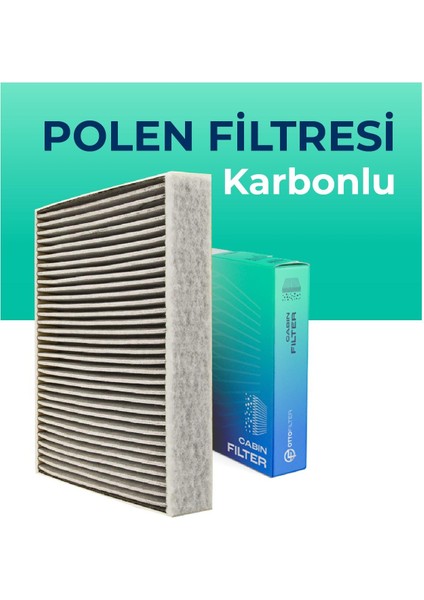 Polen Filtresi Karbonlu A1 Arona Ibiza Vı Fabia Iv Kamiq Scala Polo Vı