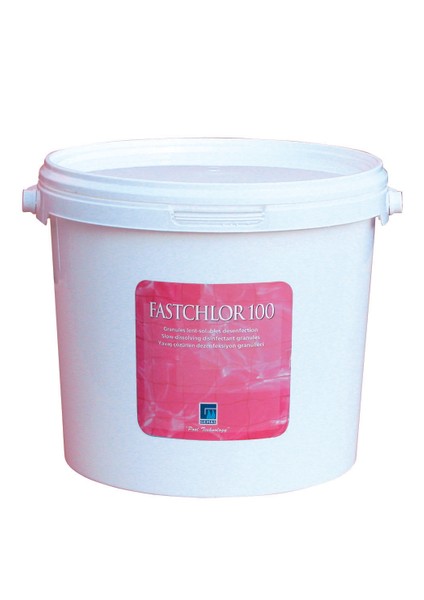 fastchlor 100 15 kg %90 Aktif Toz Klor Stabilize Triklor Granül - %90 Chlorine Granular-Toptancıyızbiz