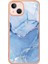 Apple iPhone 13 Mini 5.4 İnç Tarzı E Mermer Desen Imd Telefon Kılıfı Elektraplama Çerçevesi 2.0mm Koruyucu Tpu Arka Kapak (Yurt Dışından) 1