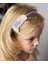 3D Boyutlu Hareketli Pullu Taşlı Prenses Rapunzel Kızı Çocuk Tacı Saten Taç Lila Mor 1