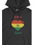 Sucre Bolivya Bayraklı Kalpli Siyah Sweatshirt Hoodie 2