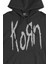 Korn Yazılı Siyah Sweatshirt Hoodie 2