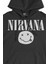 Nirvana Sarı Tasarım Siyah Sweatshirt Hoodie 2