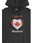 Montreal Canada Bayraklı Kalpli Siyah Sweatshirt Hoodie 2