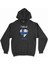 Helsinki Finlandiya Bayraklı Kalpli Siyah Sweatshirt Hoodie 1