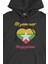 Naypyidaw Myanmar Bayraklı Kalpli Siyah Sweatshirt Hoodie 2