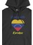 Karakas Venezuela Bayraklı Kalpli Siyah Sweatshirt Hoodie 2