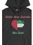 Abu Dabi Bayraklı Kalpli Siyah Sweatshirt Hoodie 2