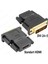 HDMI Dişi To Dvı-I (24+5) Erkek Dönüştürücü Adaptör 2