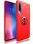 Xiaomi Mi 9 Se Kılıf Kamera Çıkıntılı Renkli Yüzüklü Standlı Mıknatıslı Kapak (Ravel) 2