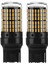 Adet Araba LED Ampuller 3157 P27-7W T25 LED P27W Canbus Lambası Yüksek Güç Hatasız Ücretsiz Ters Işık Dönüş Fren Lambası Sarı (Yurt Dışından) 1