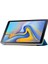 Samsung Galaxy Tab A T590 Uyumlu Smart Cover Katlanabilir Standlı Tablet Akıllı Kapak Pembe 5