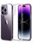 Caseworld Apple iPhone 14 Pro Max ile Uyumlu Kapak Kamera Korumalı Tıpalı Silikon Şeffaf ile Uyumlu Kılıf 1