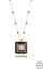 Crystal Kadın Black Dıamond Zirconia Rose Gümüş Kolye 1