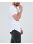 Erkek Pis Yaka Oval Kesim Pamuklu Slimfit Basic T-Shirt 1