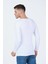 Erkek V Yaka Likralı Basic T-Shirt 2