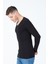 Erkek V Yaka Likralı Basic T-Shirt 4