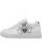 Unisex Çocuk Vegan Deri Beyaz Sneakers - Warner Bros What's up Doc Bugs Bunny Tasarım 2