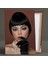 Mavi Tonlarında Makyajlı Inci Kolye Eldivenli Vintage Make Up Kuaför Kanvas Tablo 2