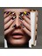 Nail Art Sanat Eseri Tırnak Süsü Tırnak Tasarım Stüdyosu Kanvas Tablo 2