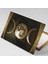 Gold Ayın Dolunay ve Hilal Hali Moon Phase Gökyüzü Kanvas Tablo 2