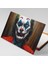Kırmızı Ceketli Yeşil Saçlı Joker Portresi Ilüstrasyon Gotham City Kanvas Tablo 2