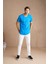 Saks Erkek Oval Kesim Slim Fit Pis Yaka Salaş T-Shirt 3